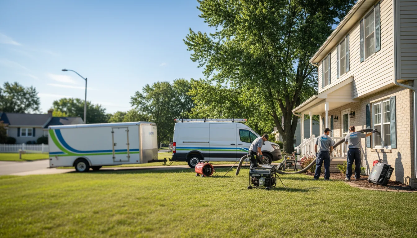 Flooded Basement Restoration And Cleanup With Repair in Arlington, MN near me